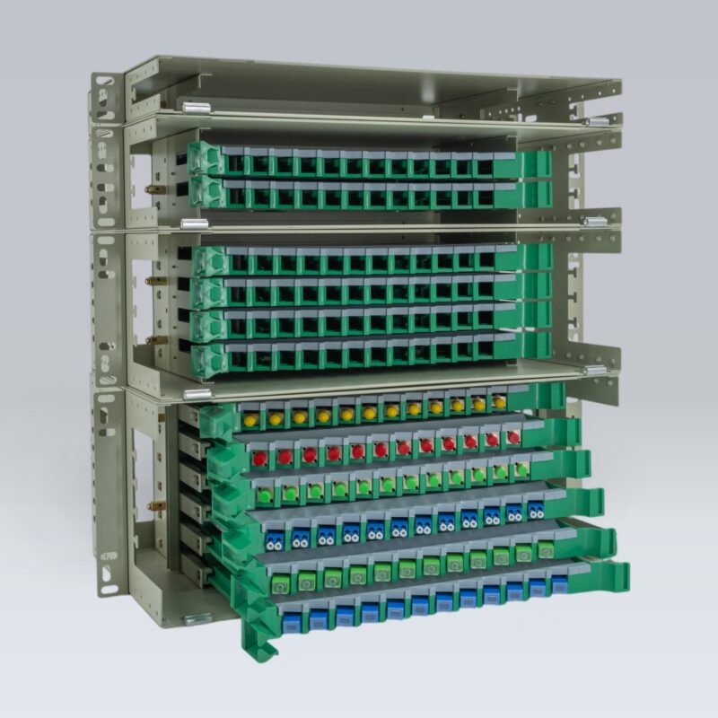 ODF Optical Distribution Frame - Fiber Optic Distribution Box - raremetalstech.com