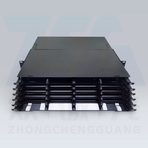MPO High Density Cassette Patch Panel - Fiber Optic Termination Box - raremetalstech.com
