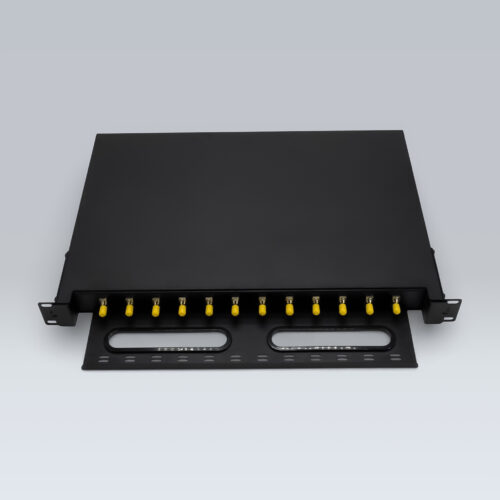 Slide-out Fiber Optic Patch Panel - Fiber Optic Termination Box - raremetalstech.com