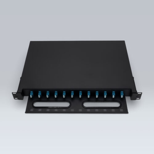 Slide-out Fiber Optic Patch Panel - Fiber Optic Termination Box - raremetalstech.com