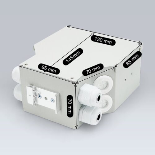 DIN Rail MountFiber Optic Terminal Box - Fiber Optic Termination Box - raremetalstech.com